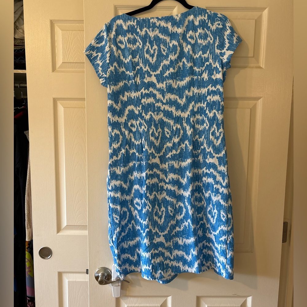 J McLaughlin Women’s XL Dress with Pockets *small flaws as shown in pics - Picture 6 of 6